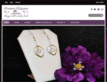 Tablet Screenshot of creativeelegancejewelry.com